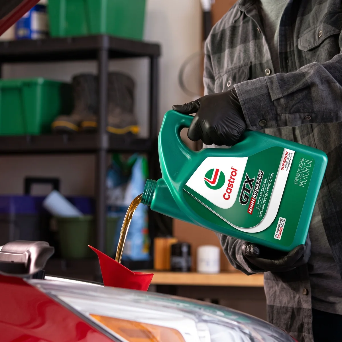 Castrol oil and maintenance service